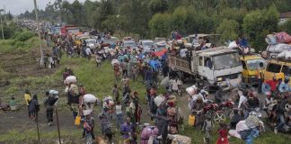 Anti-Western demonstrations in DR Congo as fighting escalates in east