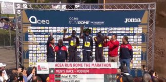 Kenyan athlete Asbel Rutto breaks record to win Rome marathon