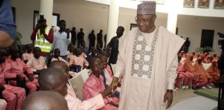 Nigerian parents reunites with their children who were in captivity Nigerian parents reunites with their children who were in captivity