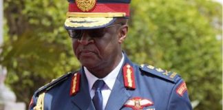 Kenya’s military chief and nine others die in helicopter crash