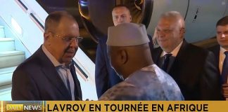 Russian FM Sergei Lavrov begins Africa tour