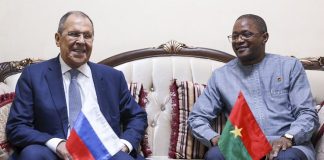 B.Faso : Lavrov arrives in Burkina Faso, third leg of his Africa tour