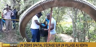 Metallic space object crashes in Kenyan village Metallic space object crashes in Kenyan village